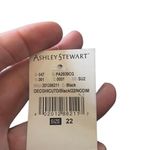 Ashley Stewart  NEW curvy girl plus size 22 black distressed shorts Photo 3