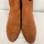 Soludos  Venetian Leather Suede Brown Boots Booties Size 7.5 Photo 4