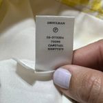 Ann Taylor Women's Yellow White Magnolia Floral Jacquard Pencil Skirt Size 4 Photo 4