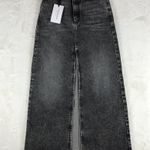 ICON DENIM Grey Denim Maxi Skirt with Front Slit NWT Size 24 Gray Photo 8