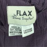 Flax  by Jeanne Engelhart Purple Midi Skirt Med‎ Photo 5