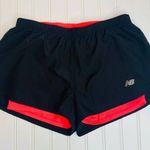 New Balance Running Shorts Sz Small Black Pink Photo 0