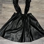 Black Ruffled Pinafore Skirt Size 8 Photo 3