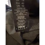 ASOS  Women's One-Shoulder Lace Dress Black Knee Length Size 10 Photo 7