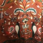 House of Harlow  1061 brown floral satin halter M midi dress NWT boho coc… Photo 6