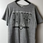 Raiders T Shirt Gray Large L Graphic Tee Adult Unisex Fit Photo 8