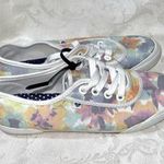 Roxy Santa Cruz Pastel Multi Color Canvas Sneakers Spring Summer Vacay Sz 6 Photo 2