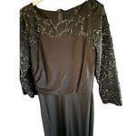 David Meister  Sequin Maxi gown formal‎ dress Size 6 Photo 3