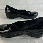 Dansko Shoes Womens 42 Black Patent Leather Ballet Flats Comfort Strappy 11.5 12 Photo 10