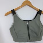 Outdoor Voices  Green Zip Front Sports Bra Photo 5