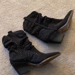 Jessica Simpson Zellya Western Cowboy Boots Booties Studded Black 9.5 Photo 9