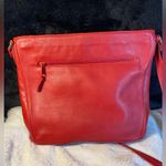 Giani Bernini  Red Leather Bag Vintage EUC Photo 8