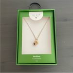 Kate Spade NWT x Target French Fry Gold Tone Tennis Necklace Rhinestones NIB Photo 3