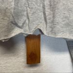 Coca Cola Gray & Red Long Sleeve Raw Hem Cropped Pullover Sweater Size M Size M Photo 3