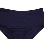 ANDIE NWT  Swim The High Waist Bikini Full Bottom Medium Rise M Navy Blue #2720 Photo 2