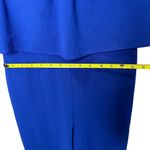 DKNY Bright Royal Blue Blouson Wide leg Jumpsuit Photo 6