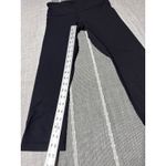 Lululemon High Rise Crop Leggings Black Size 6 Athletic Yoga Pants Photo 1