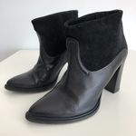 All Saints black leather and suede ankle booties 6 Photo 2