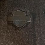 Harley Davidson Size Small women’s sweater with Hoodie Black Photo 2