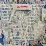 LULU AND ROSE Inez Scarf Crop Top Purple Photo 5