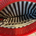 Henri Bendel ‎ Bright Red Hobo Crossbody Bag Photo 2