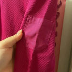 Ralph Lauren MAGENTA TOGGLE NECK TOP Photo 3