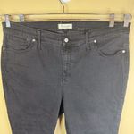 Madewell  Womens 9"‎ High Rise Skinny Size 35 Black Jeans Streetwear Grunge Photo 1