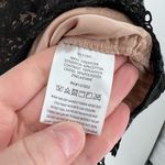 NWT The Jetset Diaries Zodiac Long Sleeve Lace Mini Dress Black Size Small Tan Photo 11