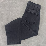 mott bow mom jeans gray Black wash 26x28 Size 26 Photo 0