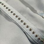 COCO Y CLUB Dress Pants Light Blue with Silver Studs Photo 3