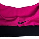 Nike  Women's Athletic  Swim Pink Bikini Top Swoosh Logo  Sz M NWT Photo 5
