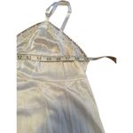 Vintage Sheer White Lace Trim Slip Night Dress Adjustable Straps Babydoll L/XL Size undefined Photo 5