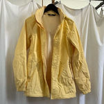 The North Face  - Buttery Yellow Hooded Rain Jacket Photo 0