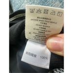 Pazzo Black Asymmetrical Waffle Knit Crop Top with Contrast Stitching Medium Photo 7