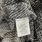 Dress Barn SZ 14/16 Long Cardigan Open Front 3/4 Sleeve Stretch Open Knit Draped Photo 9