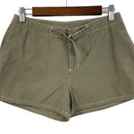 Old Navy Shorts Womens Size 4 Vtg 2001 Y2K Olive Green Beachy Coastal Summer Photo 0