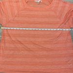 Seven7 Melon & Peach Short Sleeve Scoop Neck Lightweight Women’s T-Shirt Large Photo 8