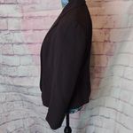 Ann Taylor  - petites brown blazer with shoulder pads size 8 petite Photo 1