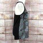 Disney Alice Through The Looking Glass Cheshire Cat Tank Top Gray Size M Photo 3