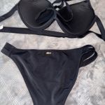 Victoria's Secret  The Hottie Halter Strappy black bikini Photo 7