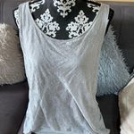 New York And Company  Gray Lace Tank Top Size Large Photo 0