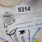 NEW Monica Hansen Beachwear MHB miami vice string bikini bottom, size M Blue Size M Photo 12