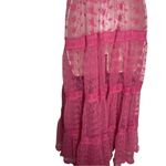 NWT Dôen Tulle Lace floral Nadette Dress in Pink sz M Size M Photo 7