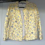 The Tog Shop Spring Flower and Feather Jacket Yellow Size M Photo 0