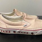 Vans Women's Pink Strawberry side wall Slip On Size W-9.5 SKU 2079 Photo 0