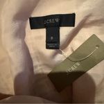 J.Crew  One Shoulder Ruffle Eyelet Off White Top Sz 8 NEW Side Zip Chic Feminine Photo 4