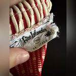 Vintage 70s Fire Islander ribbed knit mock neck zipper shirt, size medium Red Photo 7