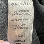 Athleta  Farallon Joggers Black‎ Size 4 Athletic Workout Travel Lounge Active Photo 5