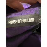 House of Holland Purple 100% Silk Cut Photo 5