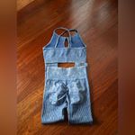 Legging and sport bra set S Blue Photo 1